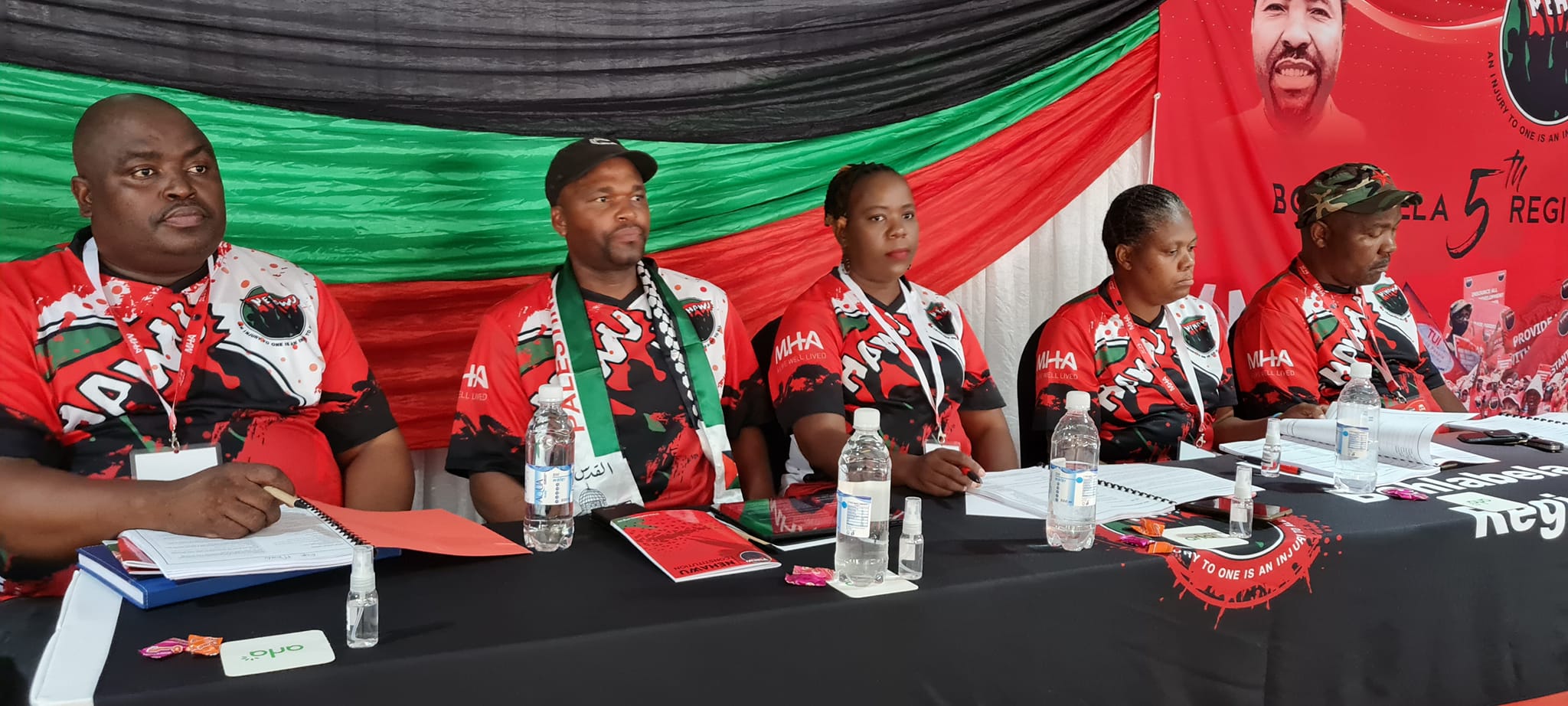 NEHAWU NOBs At The NEC